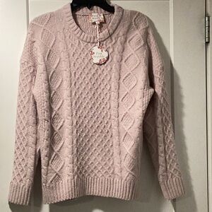 NWT Pink Republic Size S Knit Sweater Pink